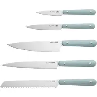 Berghoff Set de 5 couteaux lames inox - - 3950473 - leo - glints slate