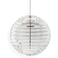 Tom Dixon Press Frosted Suspension Mini | Clear