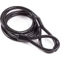Benson Câble d'acier Stahlex avec boucles - 1.5 mètres x 8 mm - plastifié