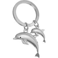 Metalmorphose Schlüsselanhänger Delfin