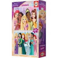 Educa Puzzle 2x100 pièces Disney Princess 19298