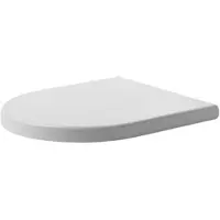 Duravit Siège WC STARCK 3 avec abaissement automatique, amovible blanc