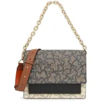 Tous pour femme. 2001799554 M.audree Chain K Icon Beige-Ne sac à bandoulière gris (OSFA), Casuel, Polyuréthane