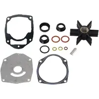 Quicksilver Water Pump Repair Set For Mercury Mercruiser 8m0100526 Argenté
