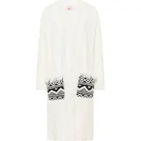 IZIA Cardigan 'Lomasi' noir / blanc cassé