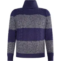 MO Pull-over indigo / gris