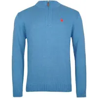 U.S. POLO ASSN. Pull-over bleu / rouge