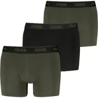 Puma Everyday Basics Boxers 3 Units Vert,Noir 2XL Homme