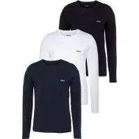 BOSS T-Shirt bleu marine / noir / blanc