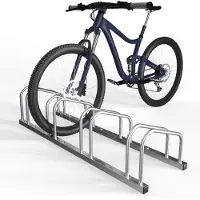 Monzana Porte-vélos 120x32x27cm pour 4 vélos support de rangement