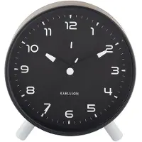 Karlsson Klassischer Wecker Orgullo Black, Funktionen: Alarm