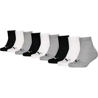 Puma Chaussettes gris chiné / noir / blanc