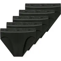 Schiesser Slip gris / noir