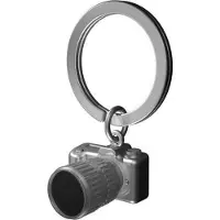 Metalmorphose Porte-clés appareil photo, Argent