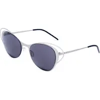 Italia Independent MOD 0216 I THIN METAL, lunettes de soleil argentées pour femmes, dimensions : 50/19/140
