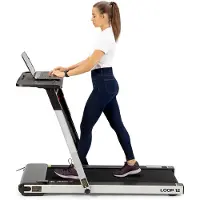 HMS Tapis de course électrique avec table LOOP12