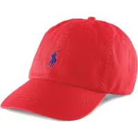 Ralph Lauren pour femme. 211912843022 La casquette chinoise iconique en coton rouge (OSFA), Casuel
