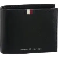 Tommy Hilfiger Porte-monnaies 'TH PREM LEA' noir