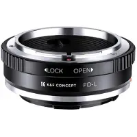 K&F Concept Adaptateur d'objectif K&F Canon FD - Leica M