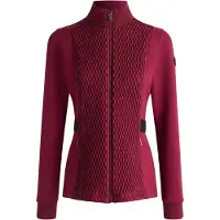 Fusalp - Veste polaire stretch et déperlante - Meryl Acajou pour Femme - Taille M - Bordeaux