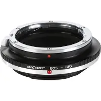 K&F Concept Adaptateur d'objectif K&F pour Canon EOS (EF / EF-S) et Fujifilm GFX