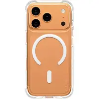 CARE by PanzerGlass Étui tendance Samba avec MagSafe Apple iPhone 17 Pro - Clear / White