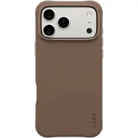 CARE by PanzerGlass Étui tendance Samba avec MagSafe Apple iPhone 17 Pro Max - Espresso Brown