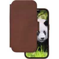 dbramante1928 Lynge iPhone 17 Book Case Cuir avec MagSafe Brun