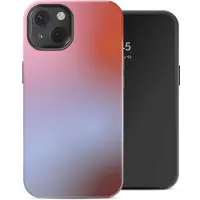 Selencia Coque arrière Vivid avec MagSafe pour Apple iPhone 13 - Gradient Soft Blush