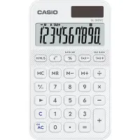 Casio SL-310YC-WE weiss (Fonctionnement sur piles, Panneau solaire)