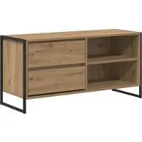 vidaXL Armoire TV Artisanat d'art chêne 100 x 36 x 49,5 cm Bois composite