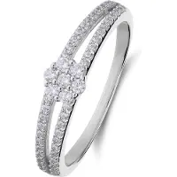 Lucardi Bague 'Chic' argent