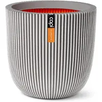 Capi Europe Cache-pot Rond en Plastique Beige Capi Europe Ø 43 cm