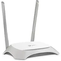 TP-LINK Routeur sans fil TL-WR840N Fast Ethernet Monobande (2.4 GHz) Gris, Blanc