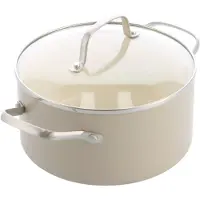 GreenChef Casserole GreenChef Nordics Avec Revêtement Antiadhésif Céramique avec Couvercle 18 cm