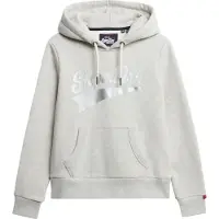 Superdry Super Athletics Hoodie Gris XS Femme