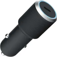 BigBen Interactive Force Power, chargeur de voiture USB-C 25W Power Delivery, noir