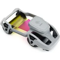 Zebra Ymcko 200 Zc100/zc300 Ribbon Printing Labels Gris