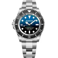 Bobroff Montre BF0003i. Automatique, bleue. Pour homme.