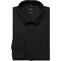 Olymp No. Six Performance Climate Control Super Slim Chemise noir, Unicolore