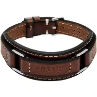 Fossil Bracelet 'Machine' marron