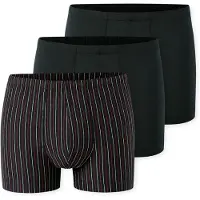 Schiesser Boxers '95/5 Essentials' rouge / noir / blanc