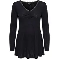 ONLY Maternity Chemisier 'OLMBRIANIA' noir