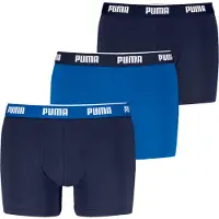 Puma Everyday Basics Boxers 3 Units Bleu L Homme