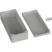 TRU COMPONENTS Boîtier universel (Boîtier), Accessoires électroniques + boîtier, Gris