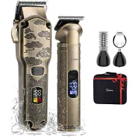 Hatteker RFC-692 Tondeuse Cheveux 3 en 1 Pour Hommes