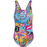 Turbo Crazy Comic Swimsuit Multicolore XL Femme