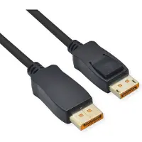 Roline DisplayPort – DisplayPort (3 m), Câble vidéo, Noir