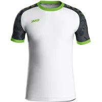 Jako Maillot unisexe Iconic KA, Couleur:blanc/noir/vert fluo, Taille:S