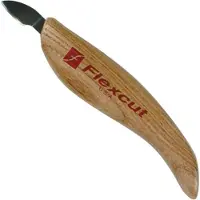 Flexcut Right-Handed Hook Knife KN26, couteau croche